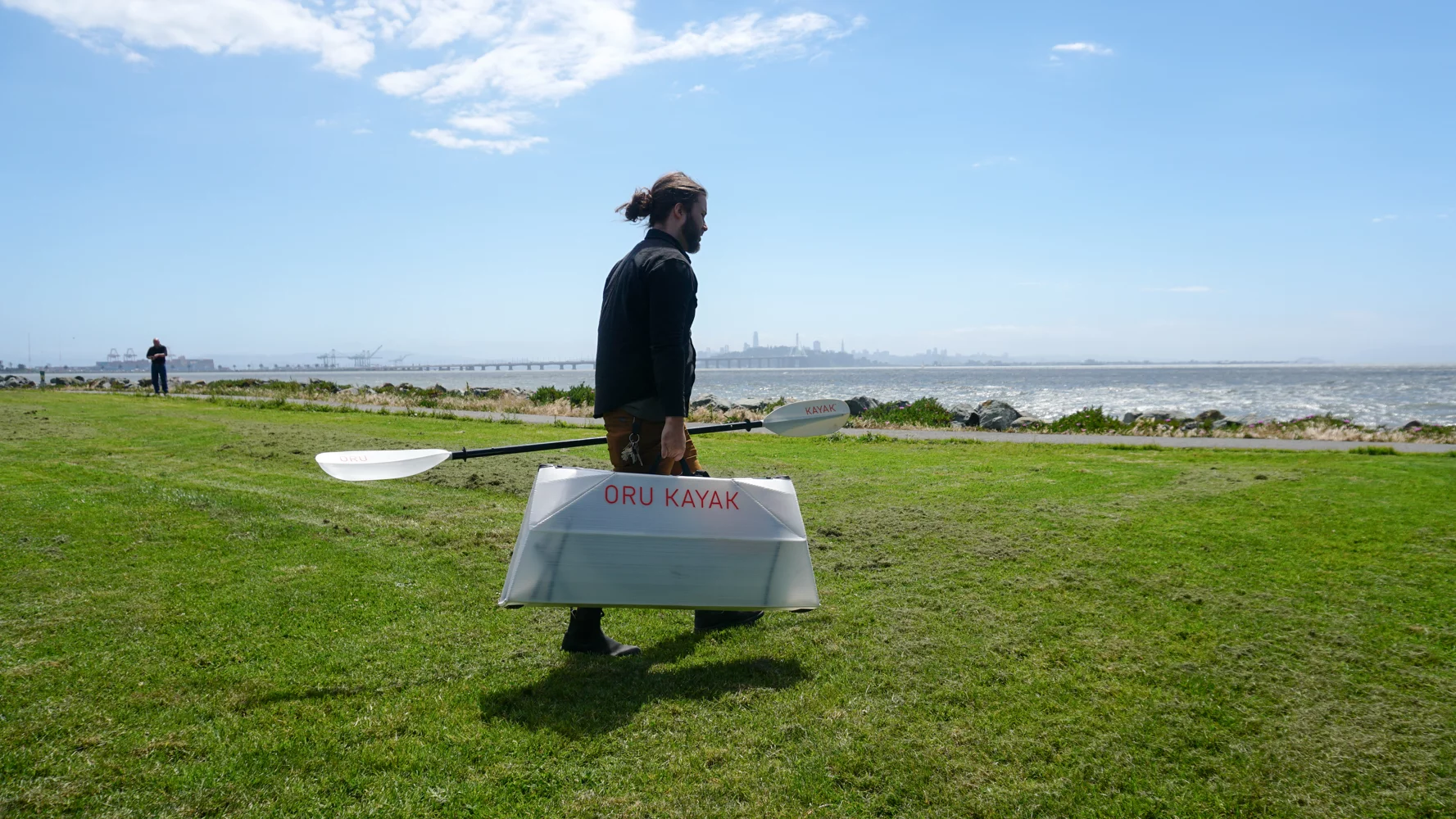 At 20 lb, the Oru Inlet is designed to be easily carried