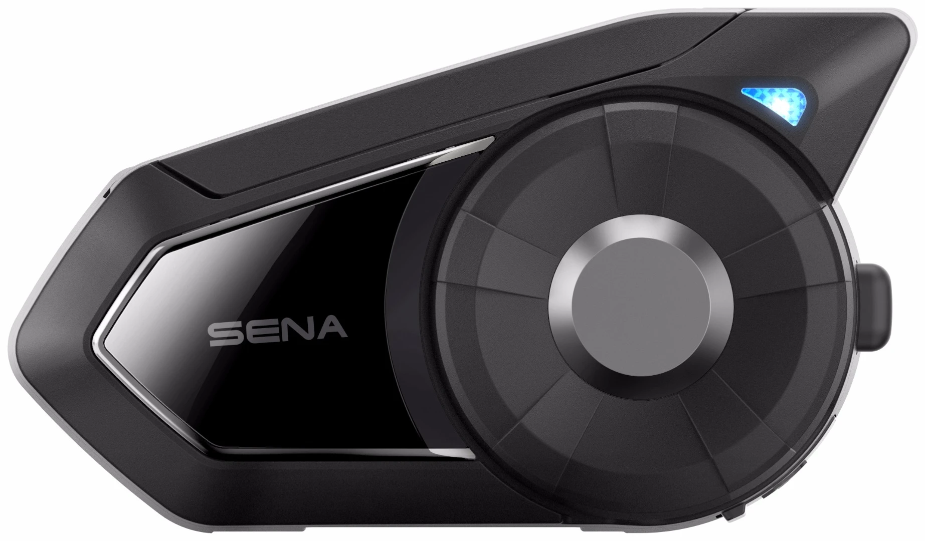 Sena 30K Bluetooth Intercom: the rear section functions as the mesh network antenna