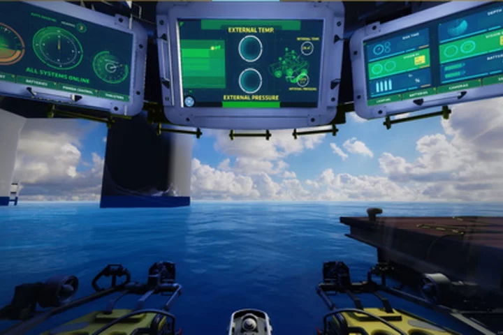 GE is using virtual reality to explain the technology behind its vision for subsea robotic factories