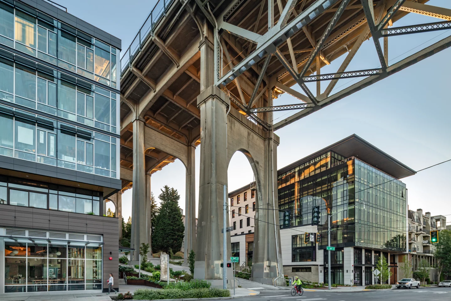 Watershed was designed by Weber Thompson and is located in Seattle, Washington