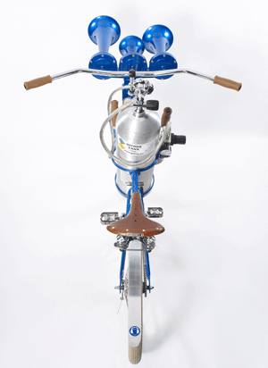 A top view of The Hornster