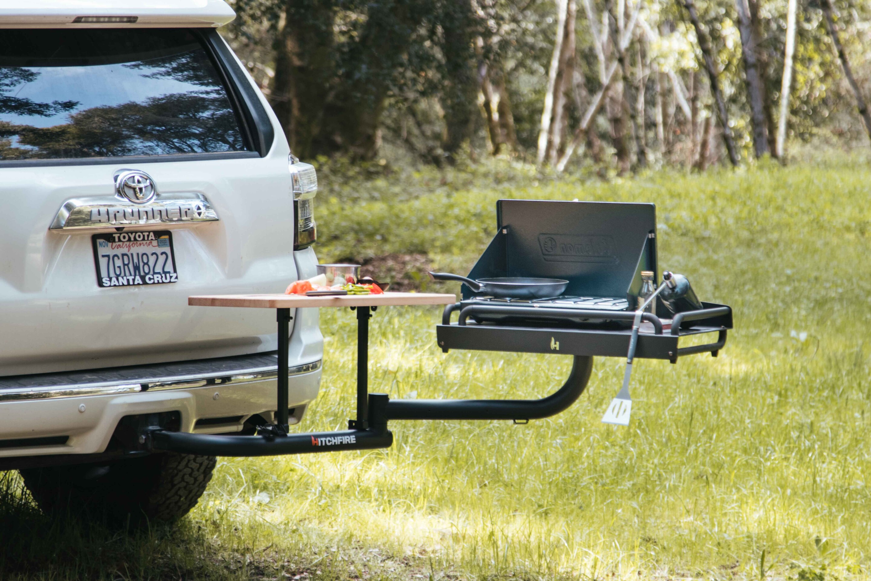 HitchFire adds RVstyle kitchen to any car, pickup or SUV hitch