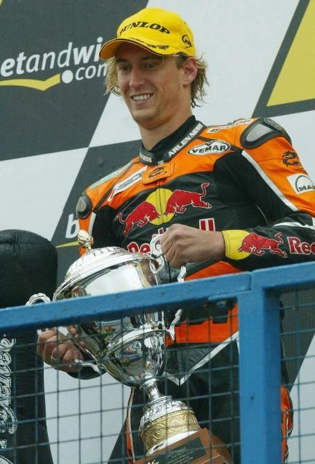 On the podium after the event - a happy "Ant". Image: O. Bergamaschi