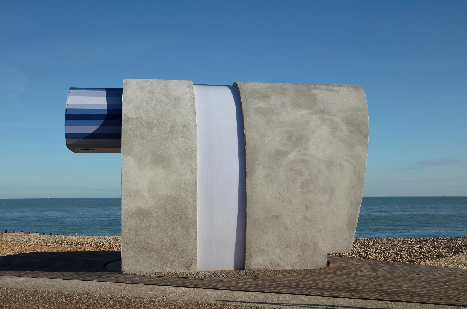 The Spy Glass was commissioned by Eastbourne Council following an architectural competition