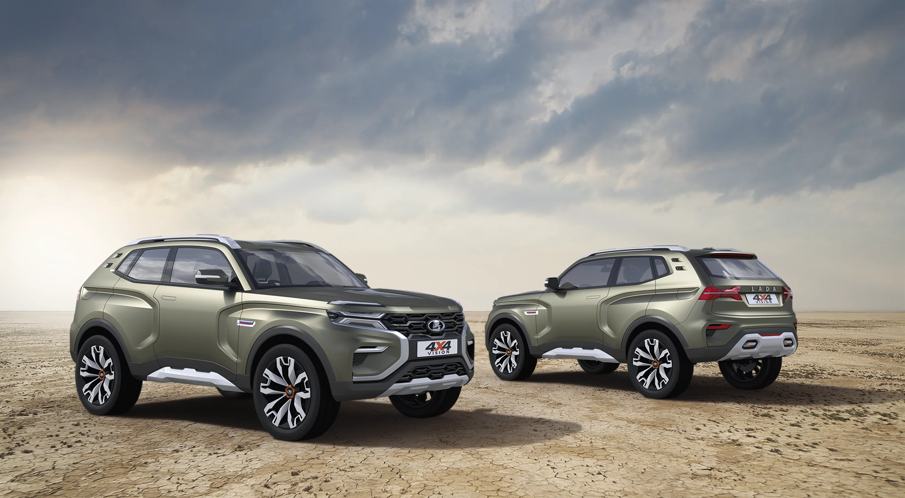 Lada 4x4 Vision: not a bad looking fella at all
