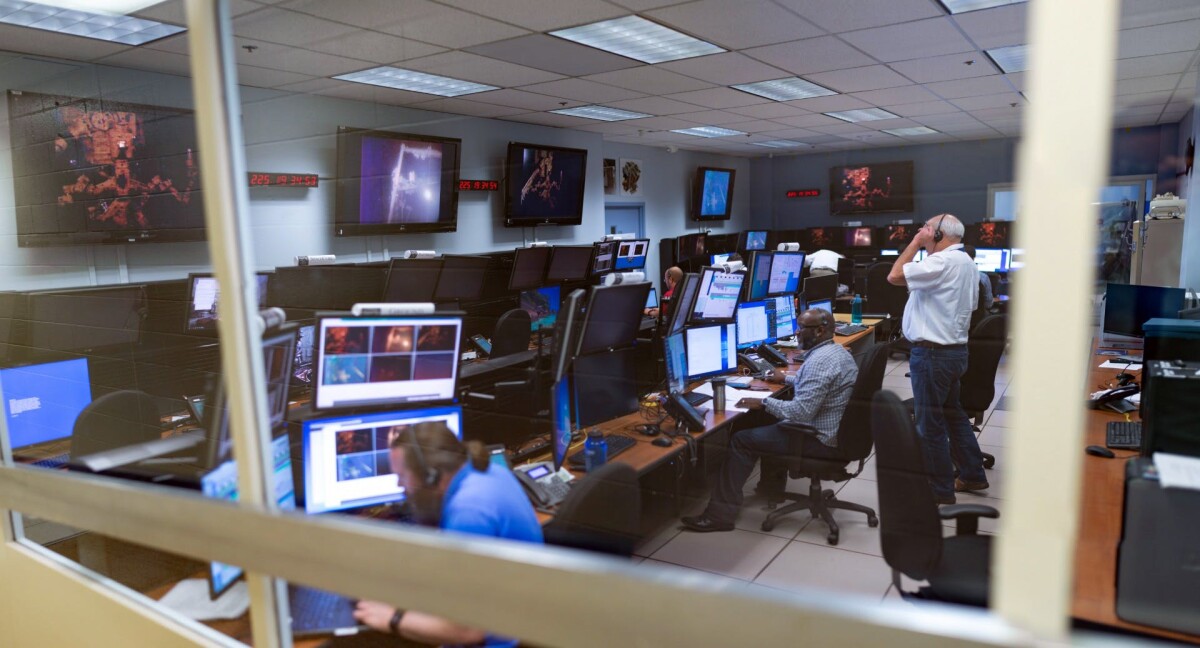 The RRM3 team manages operations from the Goddard Satellite Servicing Control Center at NASA’s Goddard Space Flight Center