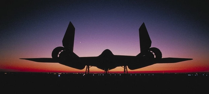 The SR-71 operated out of England and Okinawa