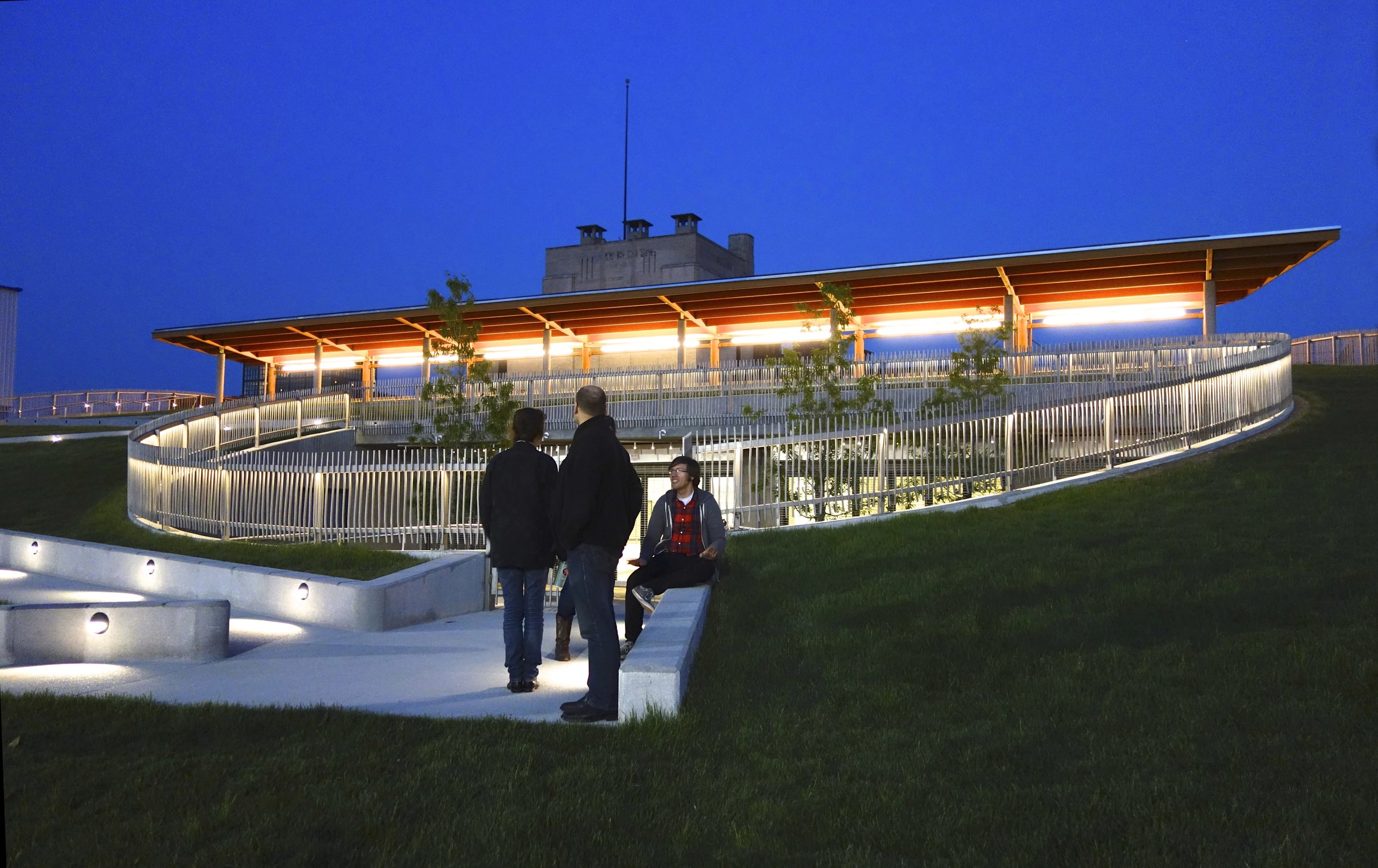 The Bushwick Inlet Park project was designed by Kiss and Cathcart Architects (Photo: Malcolm Pinckney)