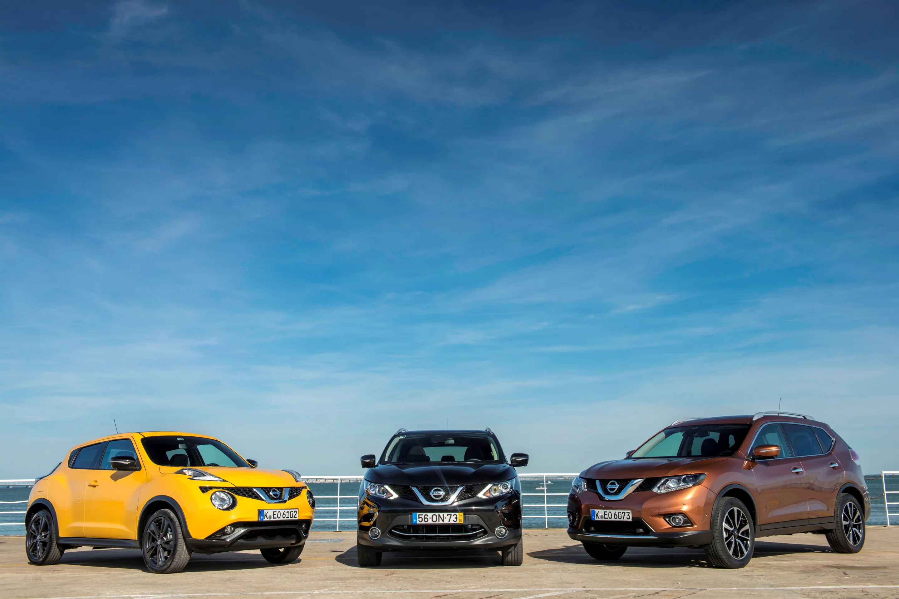 Both the new Juke and X-Trail will go on sale this July