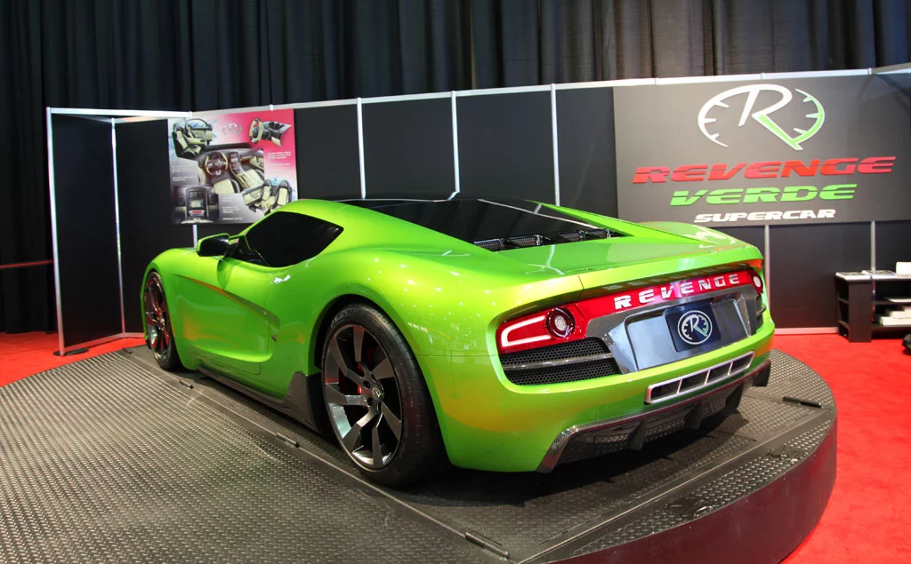 The Revenge Verde supercar