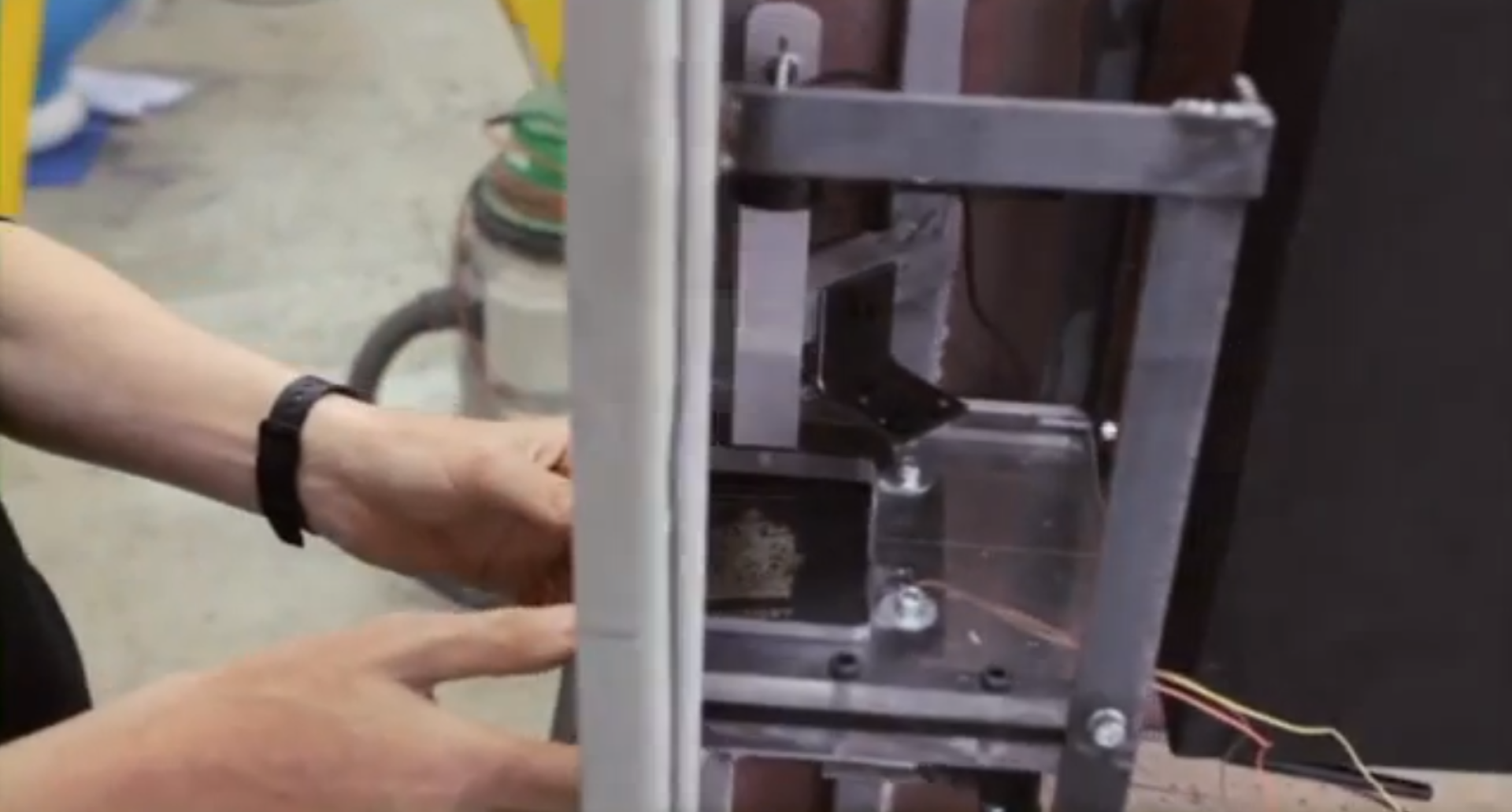 Molson's beer fridge that only Canadians can open