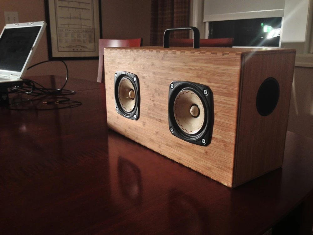 The supercapacitor-powered Helium Bluetooth speakers from Blueshift