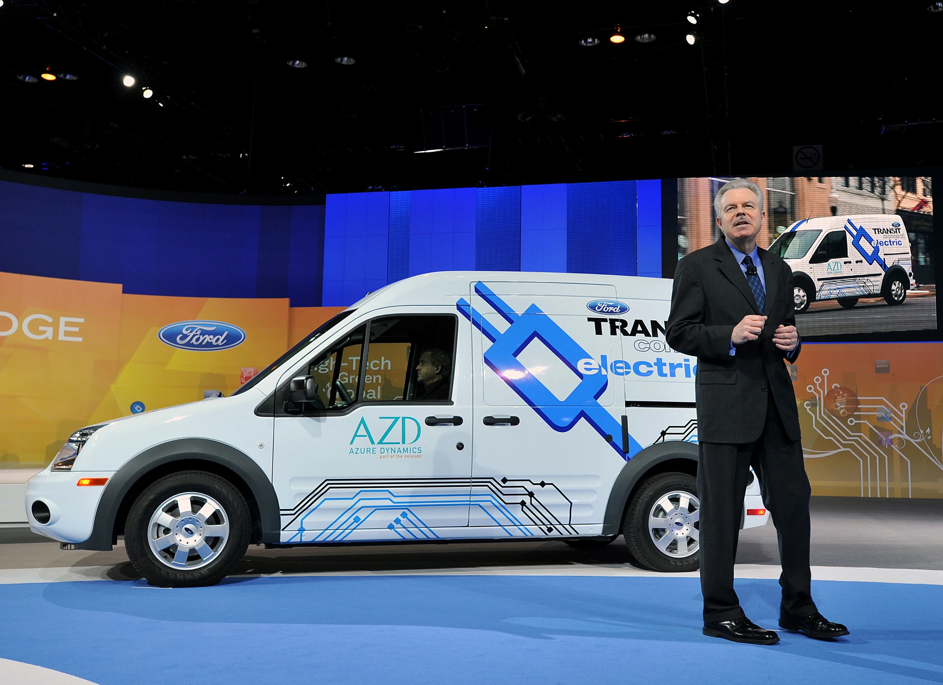 Unveiling the Transit Connect Electric van