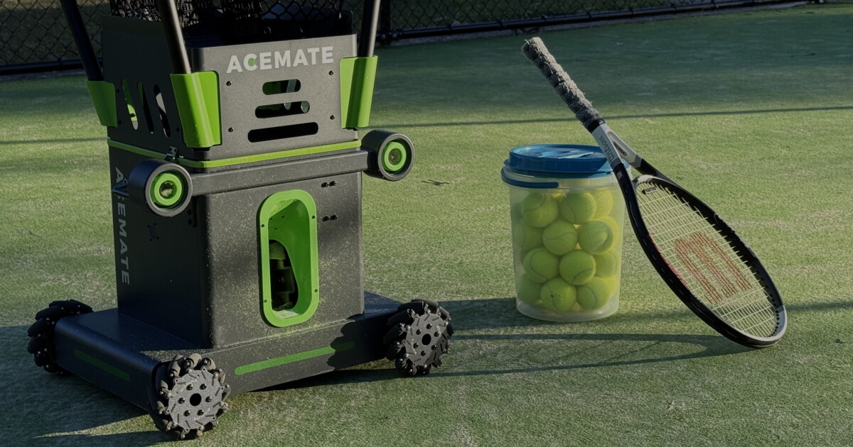 Review: Ball-catching tennis robot rallies with you like a human
