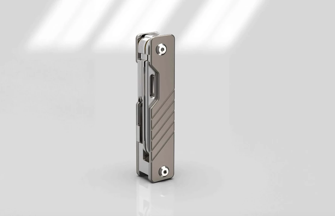 The Ant Design Zen tool measures just over 3.5 inches long when all closed up