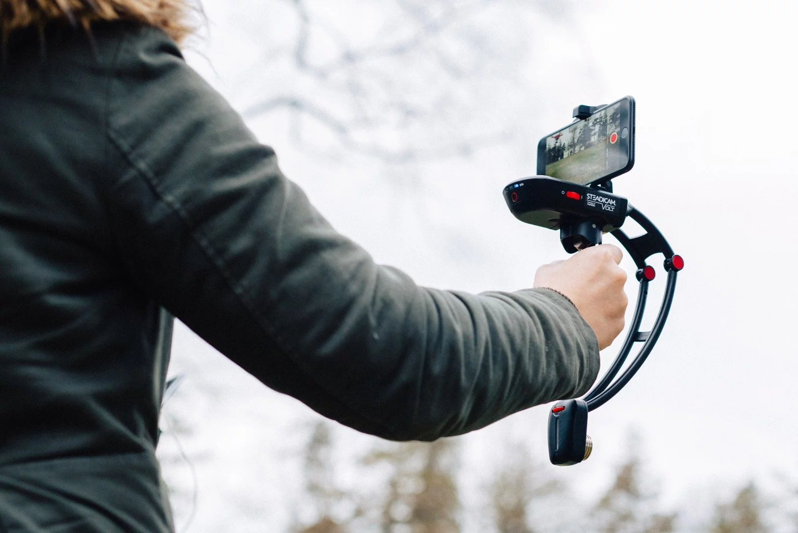 The Steadicam Volt incorporates what Tiffen calls "Simulated Inertia"