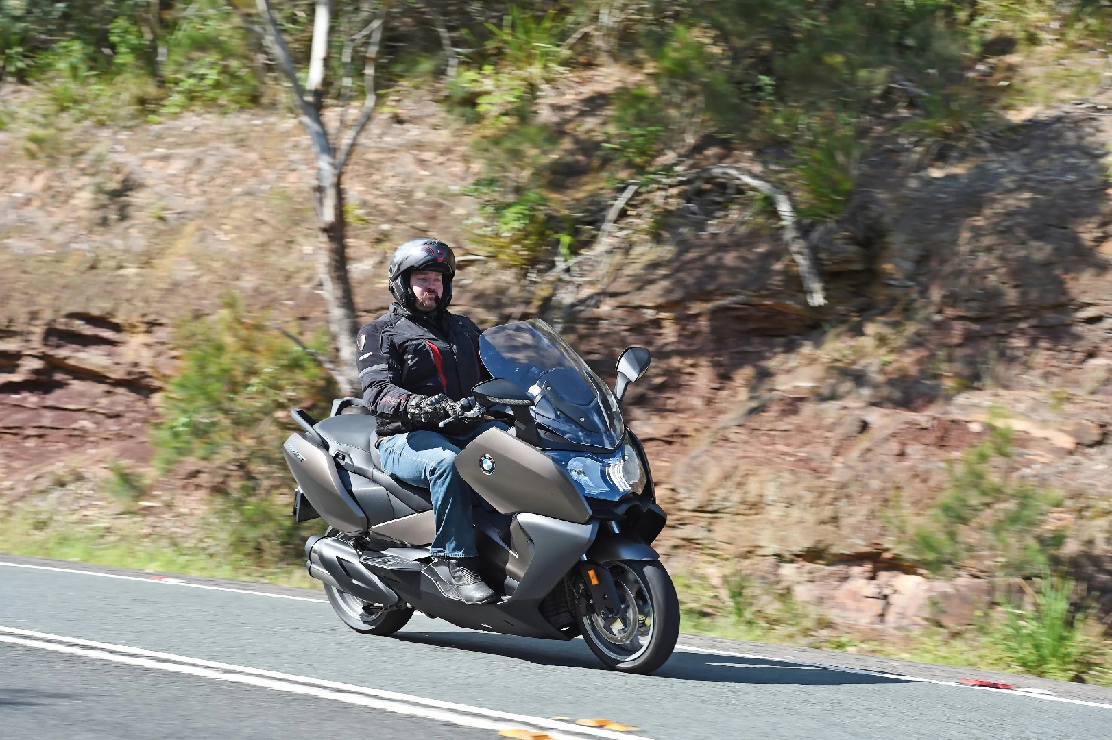 BMW's C650 GT: capable of very naughty feats, while looking faultlessly innocent