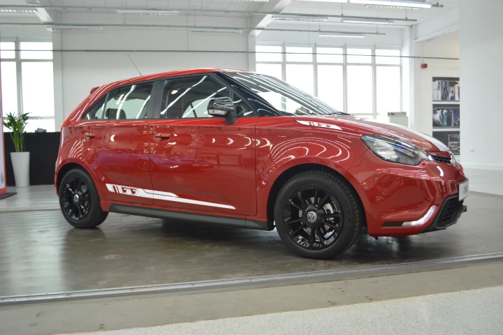 MG unveils its MG3 hatchback (Photo: Gizmag)