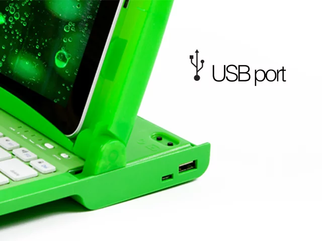 The USB port can be used to charge other devices