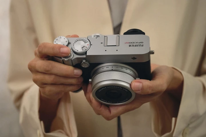 Fujifilm's GFX100RF is slightly larger than an X100 VI, but packs a much bigger sensor for 102-megapixel shots