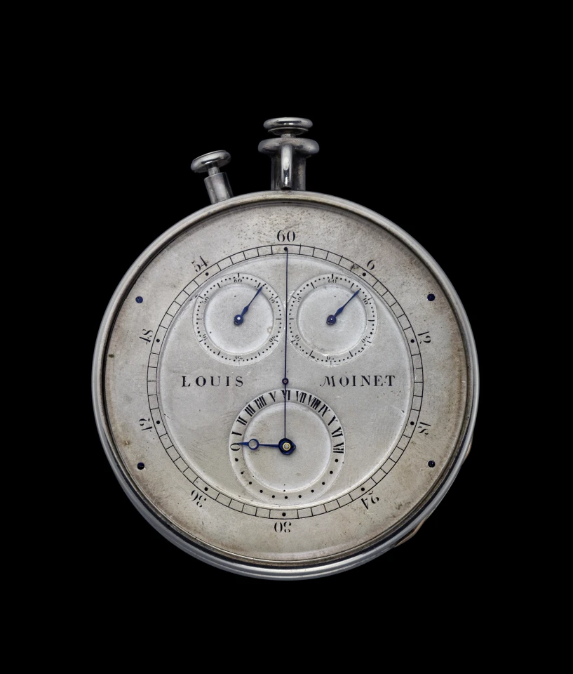 The compteur de tierces could record intervals of 1/60th of a second