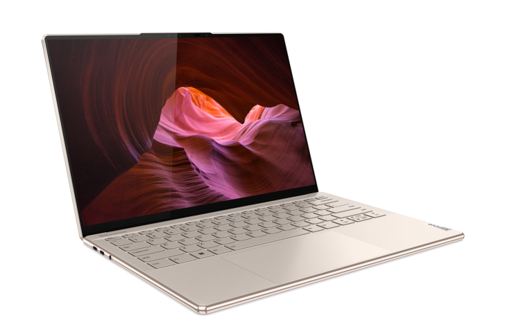 Lenovo's Spring 2022 consumer PC announcements include 7th-generation Yoga Slim laptop models like the 9i shown, which are designed for hybrid lifestyles
