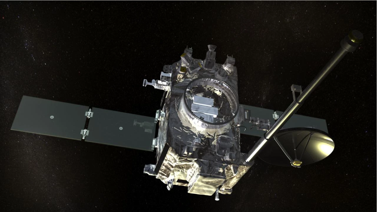 An artist's concept of STEREO spacecraft (Image: NASA)