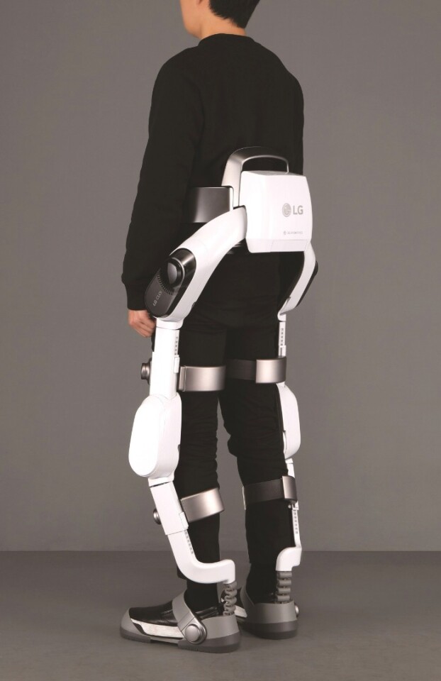 LG's CLOi SuitBot is an AI-powered exoskeleton