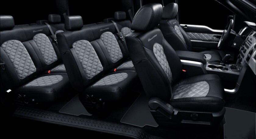 The VelociRaptor SUV seats up to eight