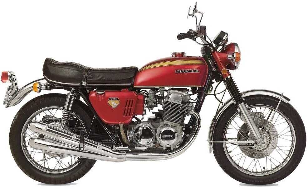 The original CB750 Honda delayed the launch of Kawasaki's big four cylinder