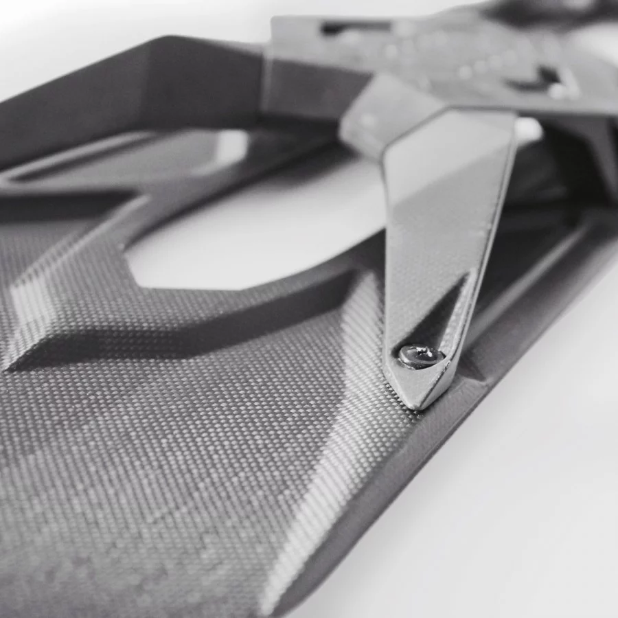 The Whip FR-ll features two main arches that reportedly place the rider in a natural stance