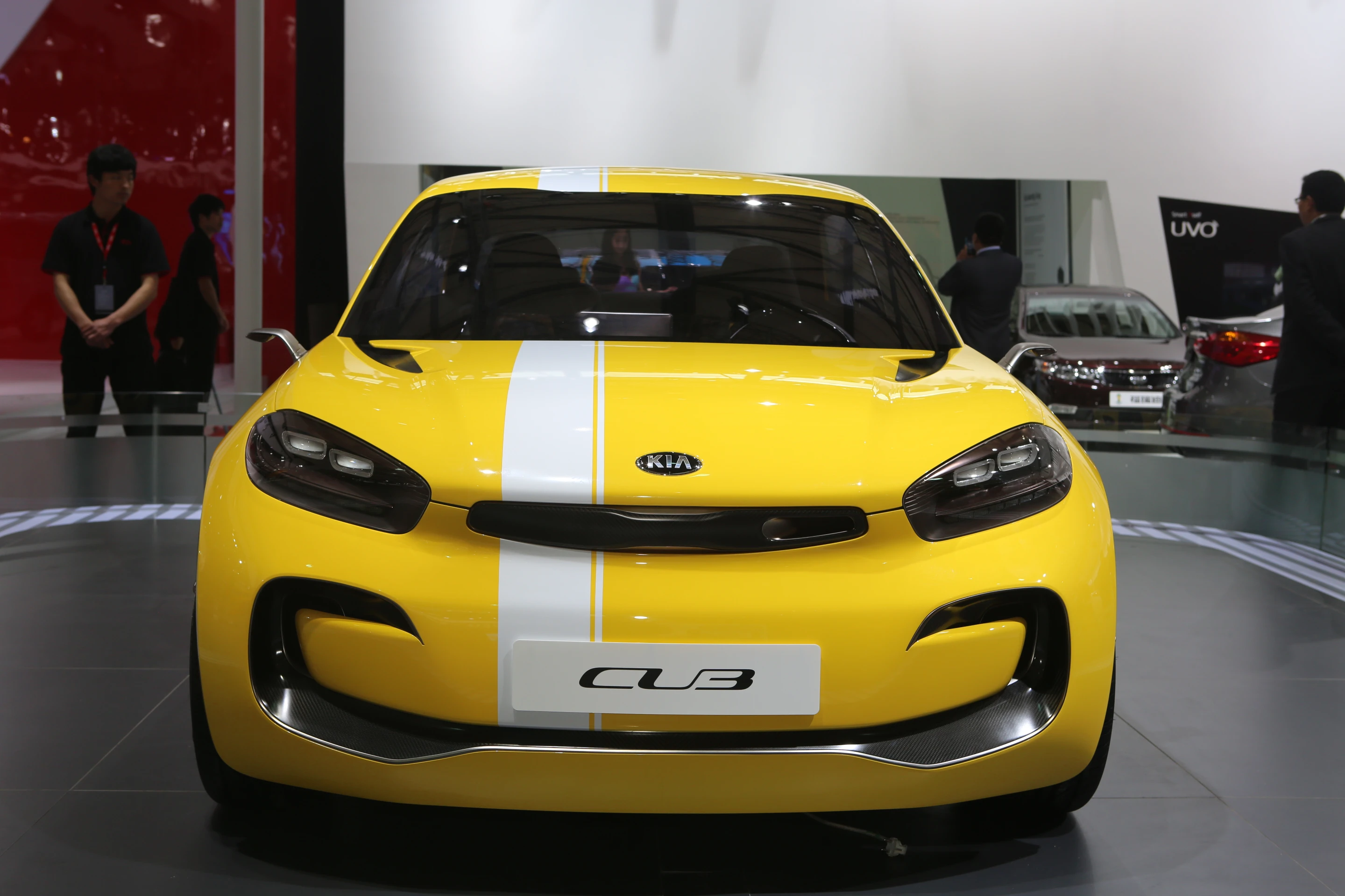Kia's compact four-seater CUB concept at Auto Shanghai