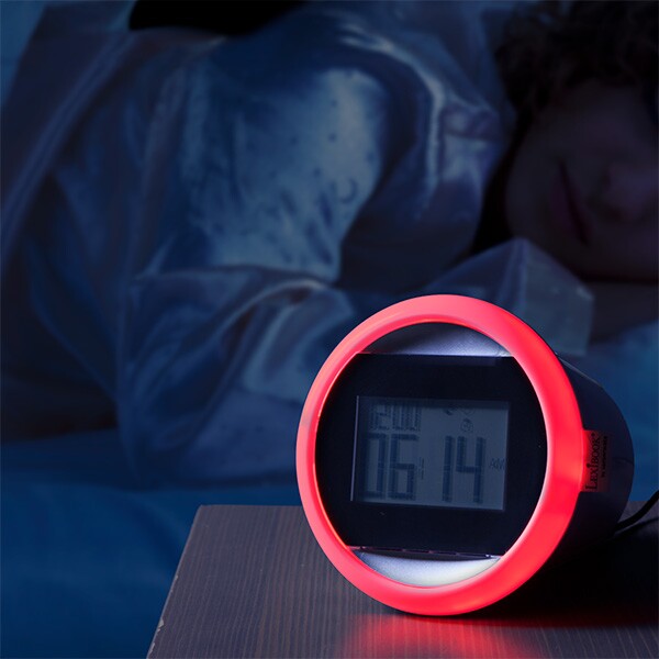 The Olfactory Clock wakes you up with the smell of bacon, coffee or the beach