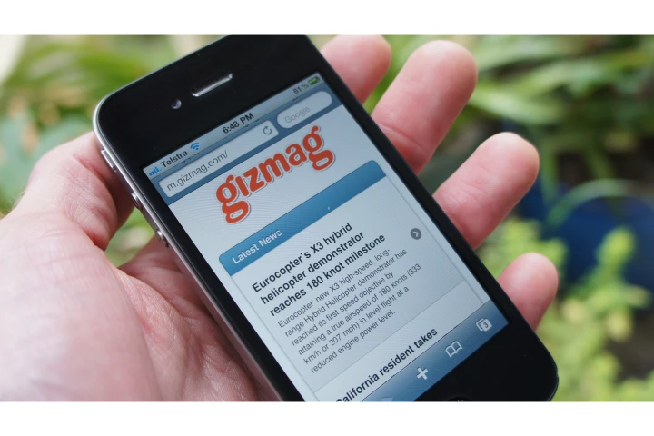 Gizmag has launched a site tailored to mobile devices - http://m.gizmag.com/