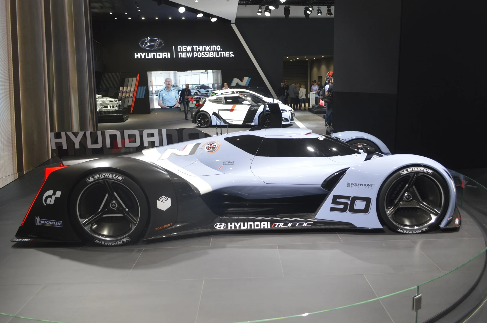 The powertrain of the N 2025 Vision Gran Turismo is based on the world’s first mass-produced hydrogen fuel cell system