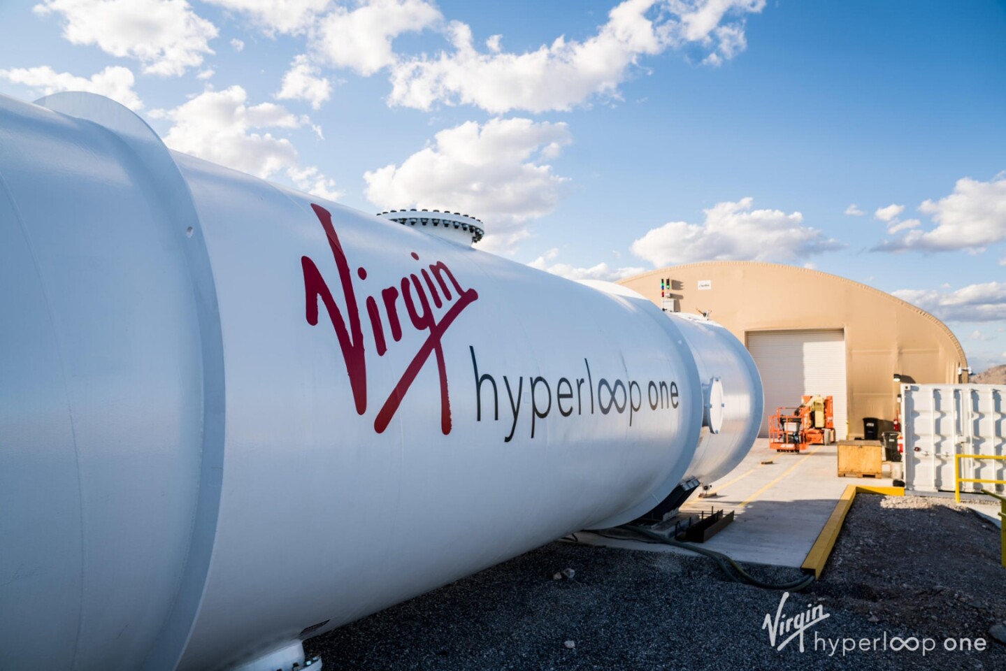 Virgin Hyperloop One's test track