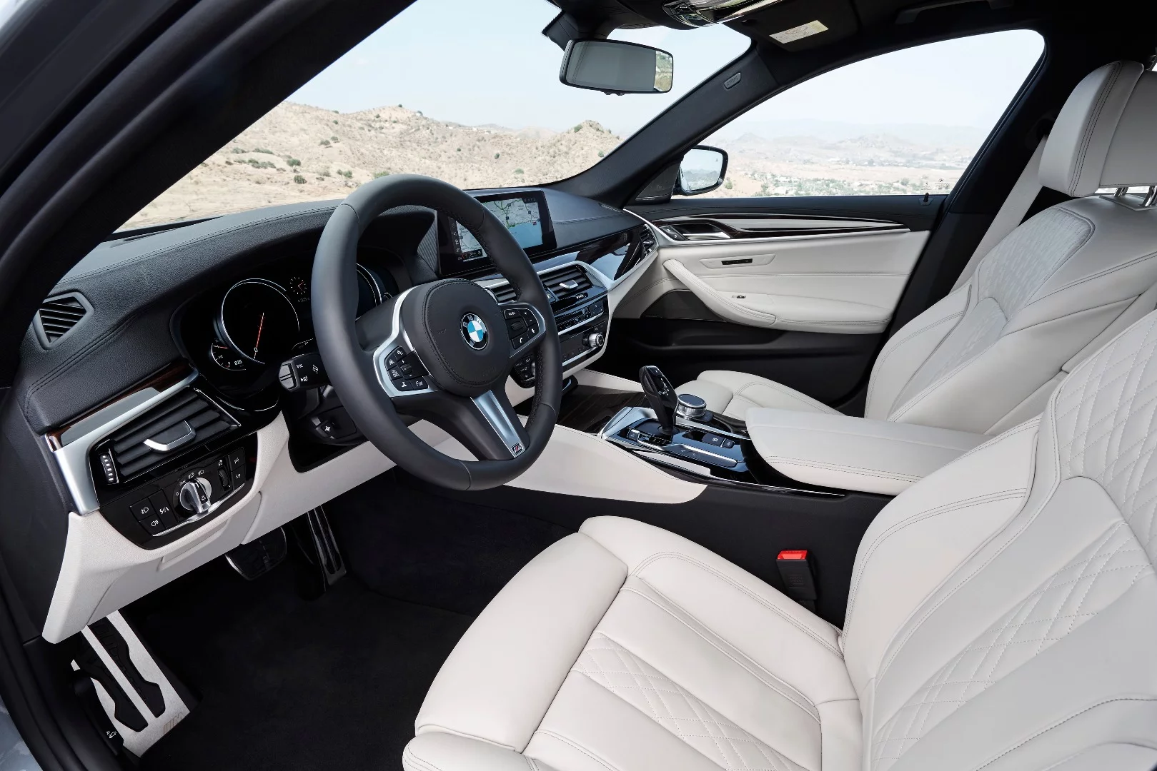 BMW has upgraded the 5 Series cabin to meet the challenge from Audi and Mercedes