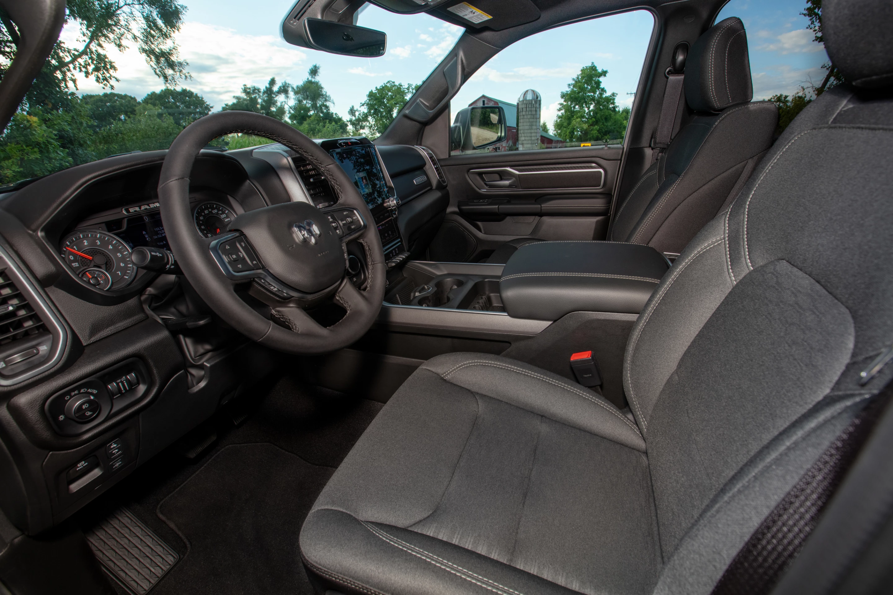 Interiors in the 2026 Ram 1500, such as this Big Horn model, are where its real attraction lies