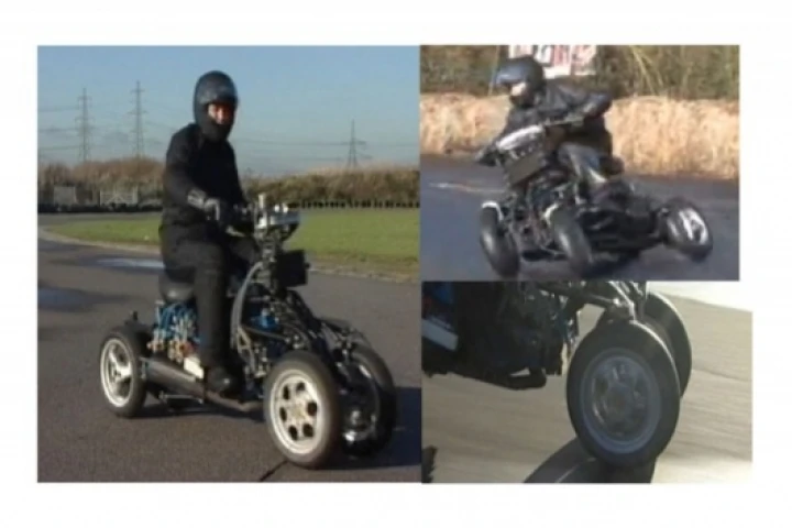 Nick Shotter's tilting 4-wheeler 4MC prototype