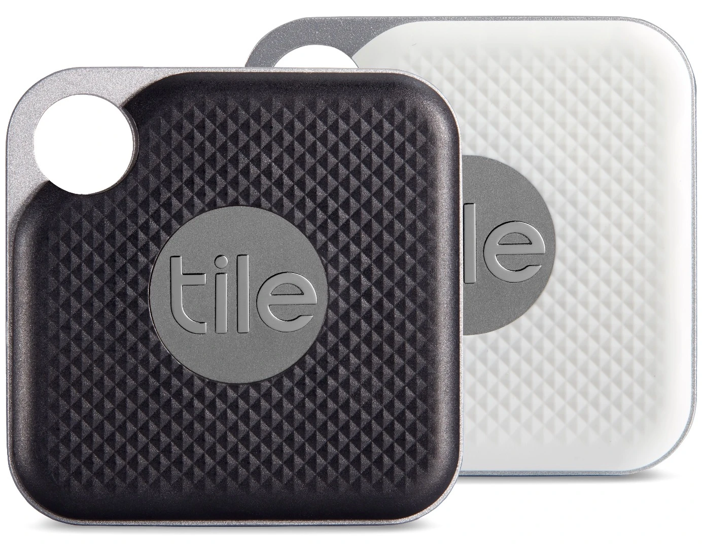The Tile Pro boasts sleek dark or white graphite and metal stylings