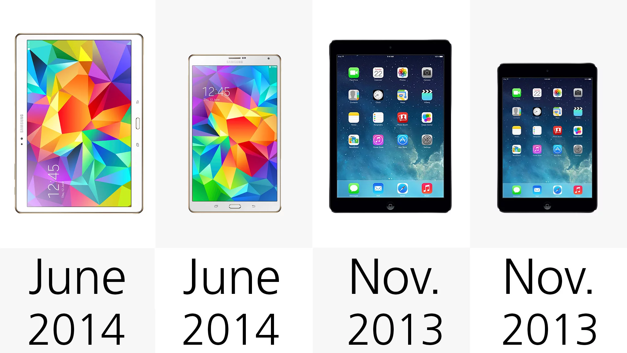 Release dates (row 1)