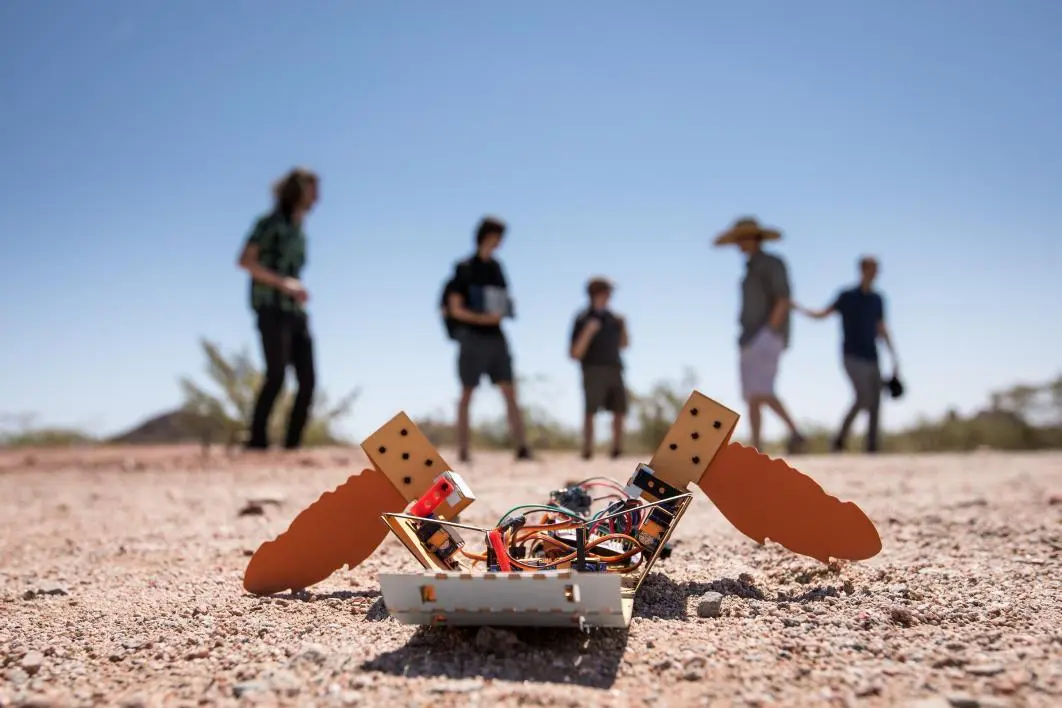 With further work, the team imagines these robots could one day be deployed in packs to monitor conditions or clear minefields