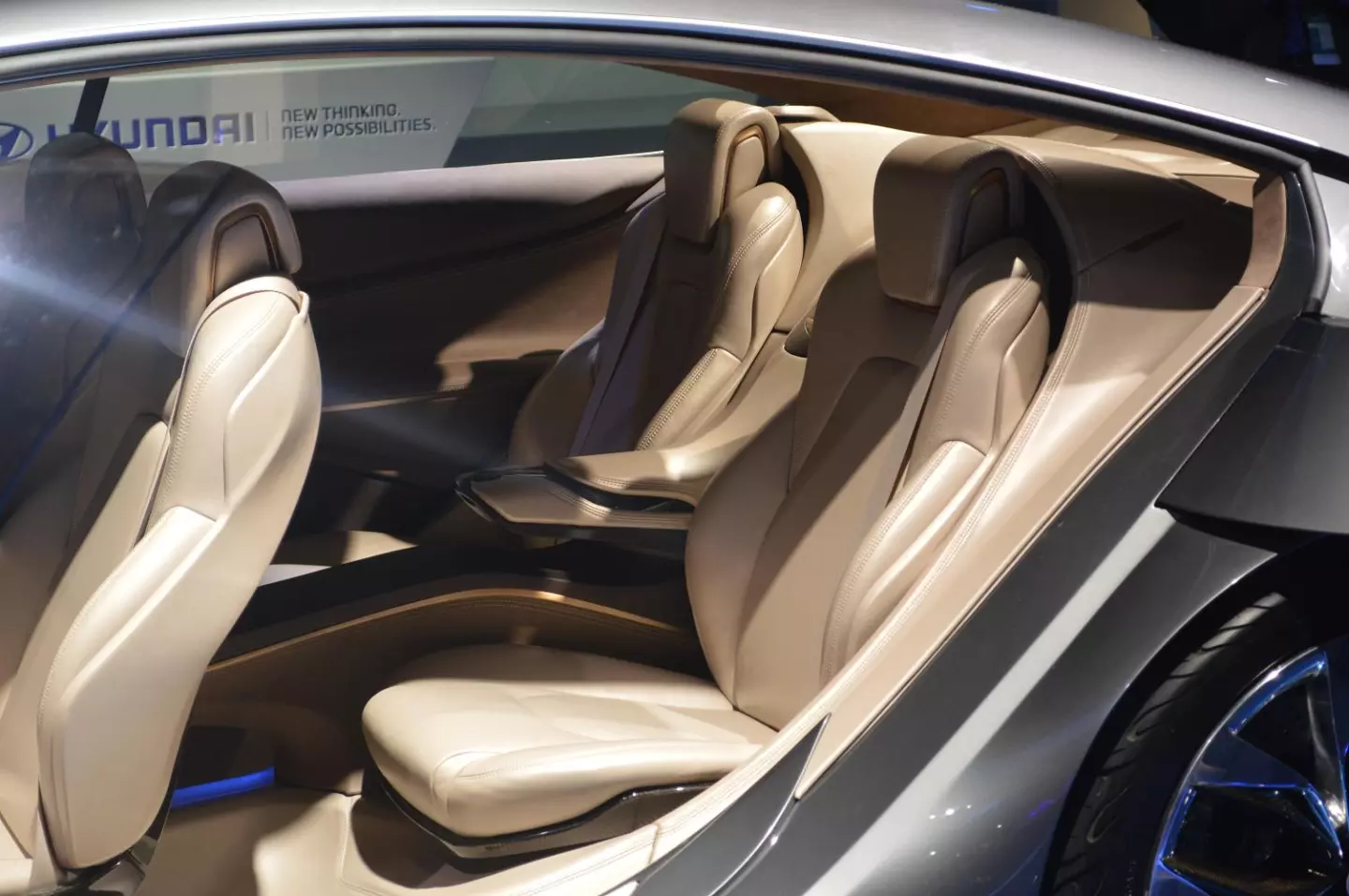 The Hyundai HDC-14 Genesis concept at the North American International Auto Show