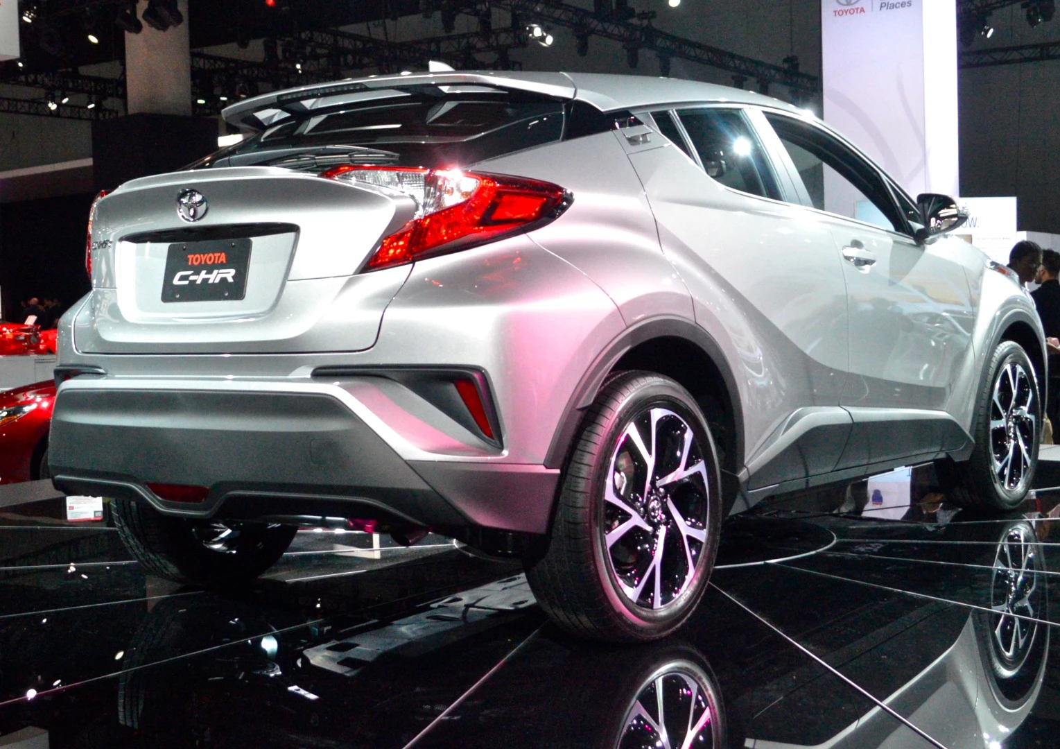 Toyota C-HR at the 2016 LA Auto Show