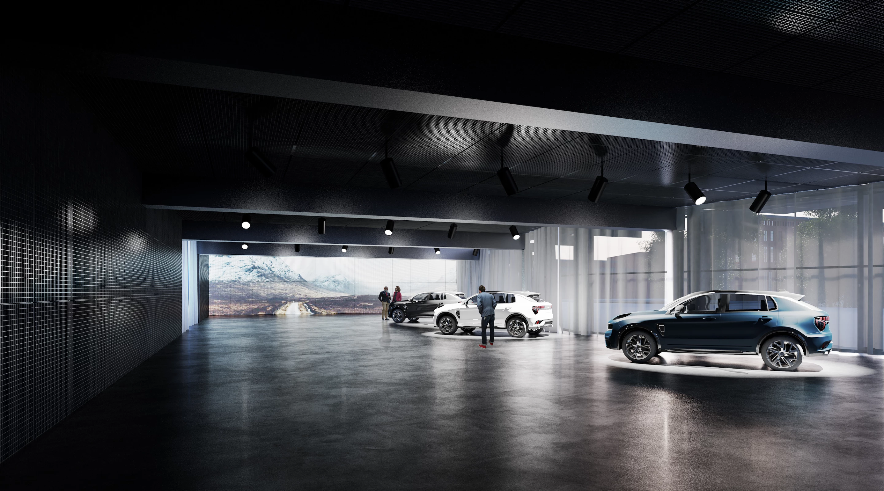 The Geely Design Center will include a car showroom on its ground floor