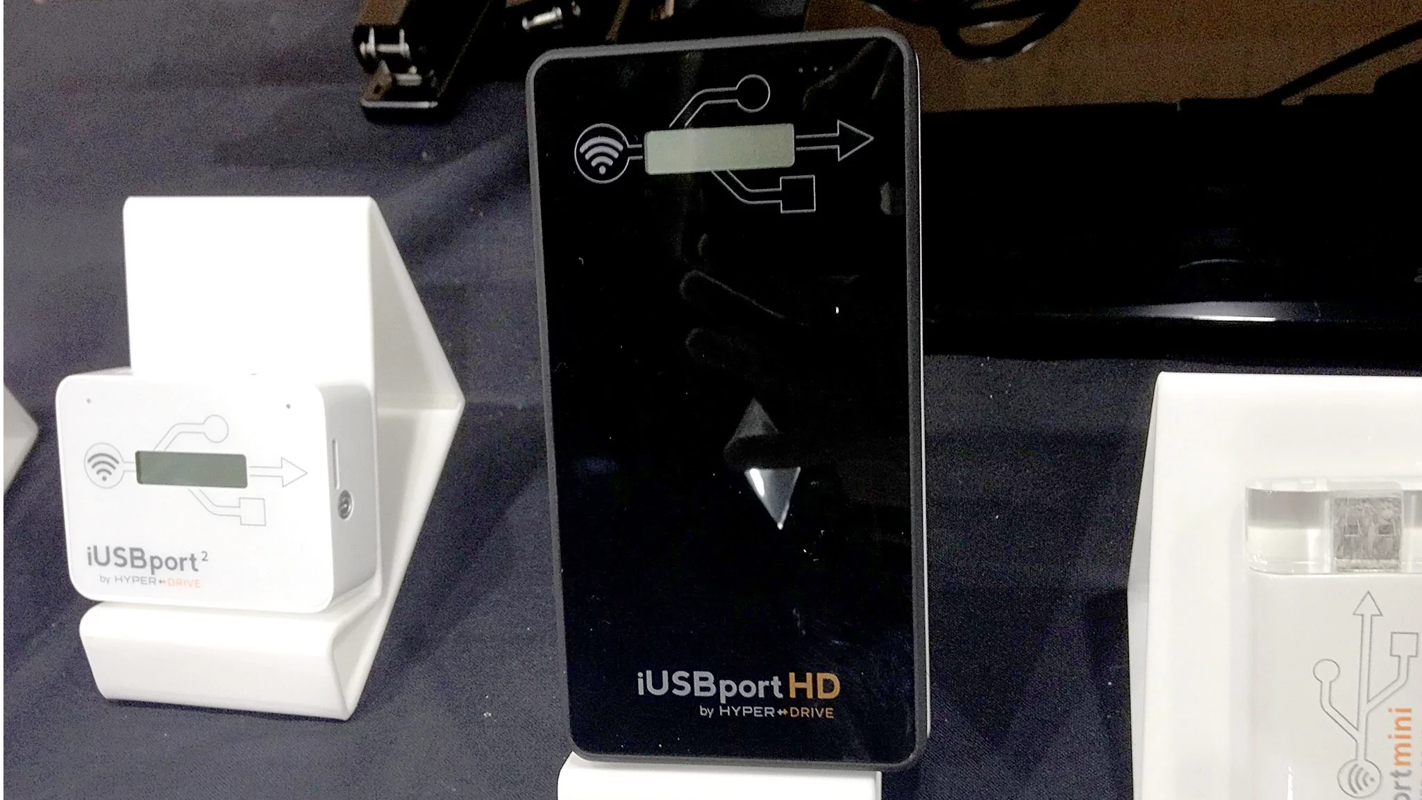 iUSBport HD is the largest of the three