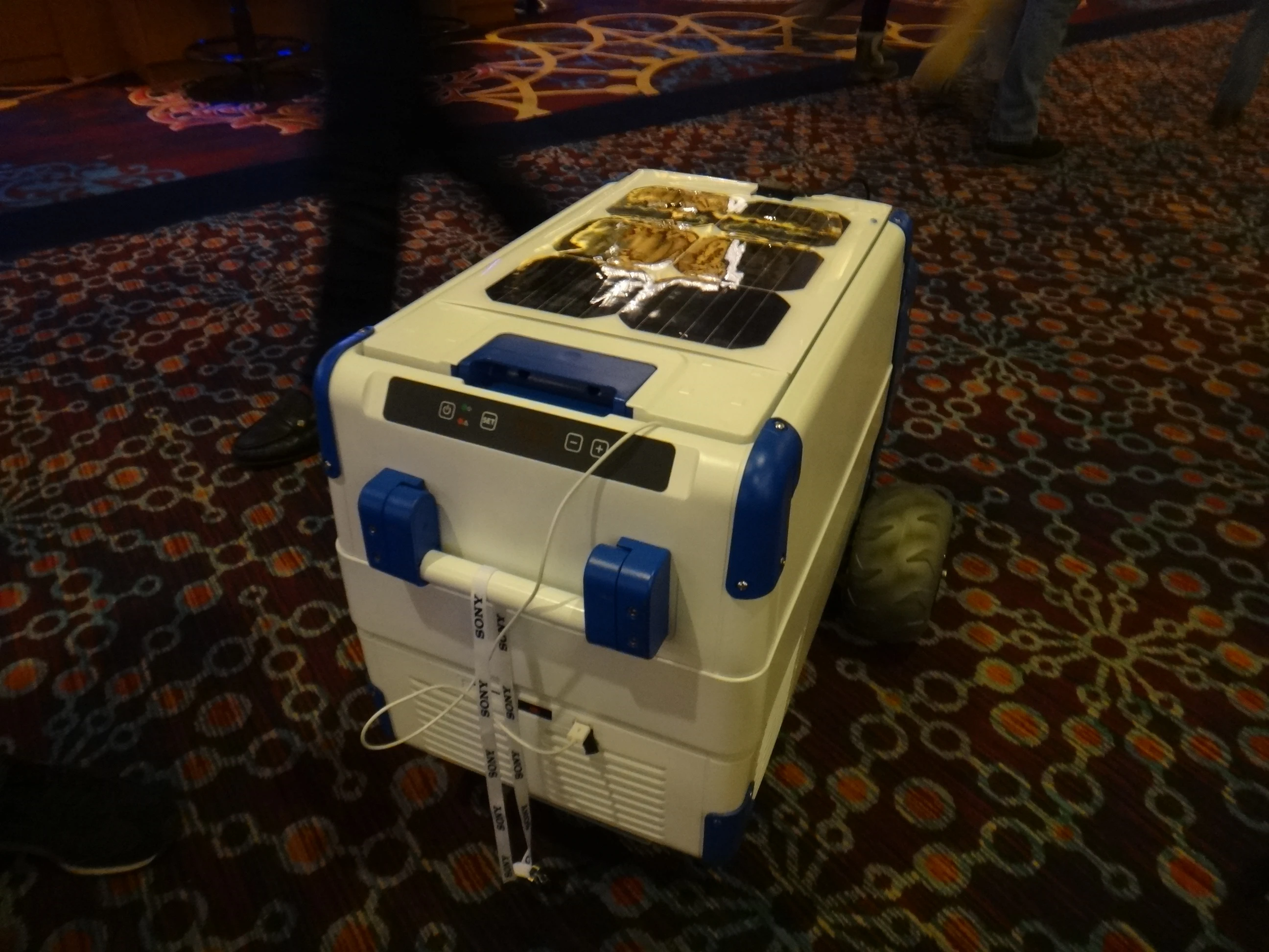 The Solar Cooler from Solar Cool Technologies at CES 2014