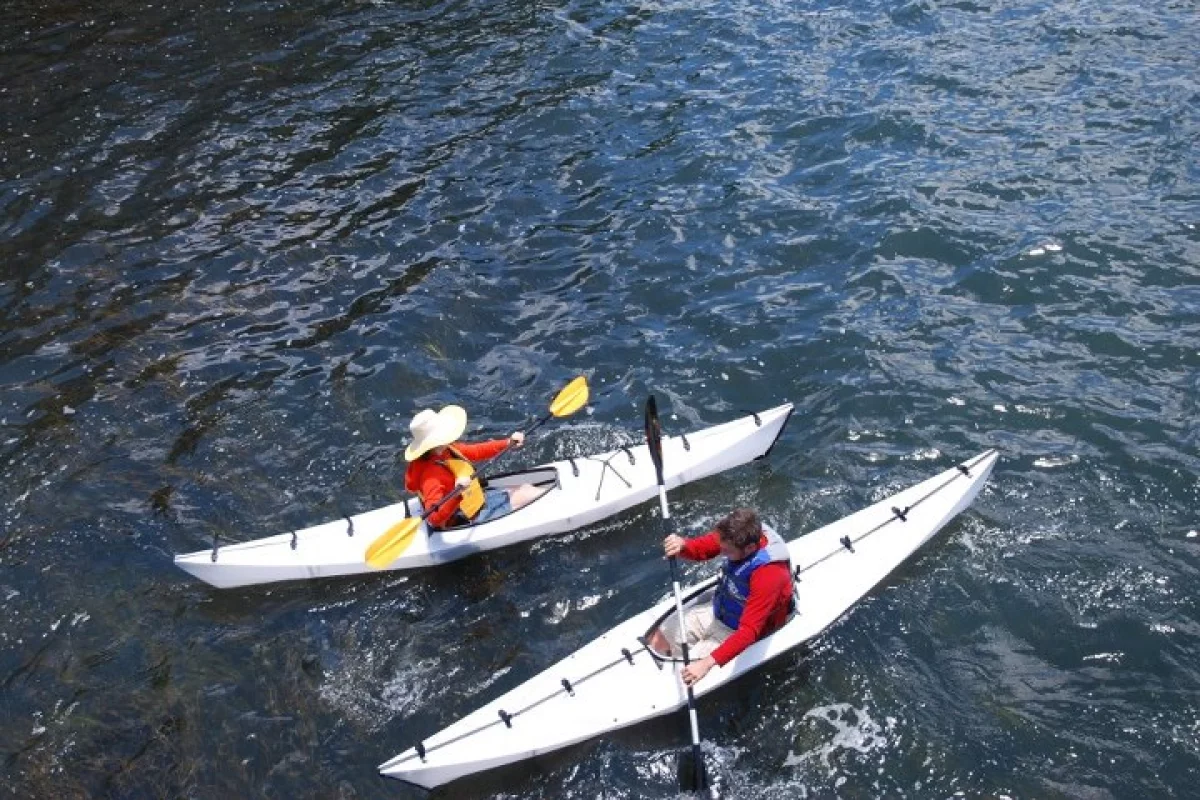 The Oru folding kayak