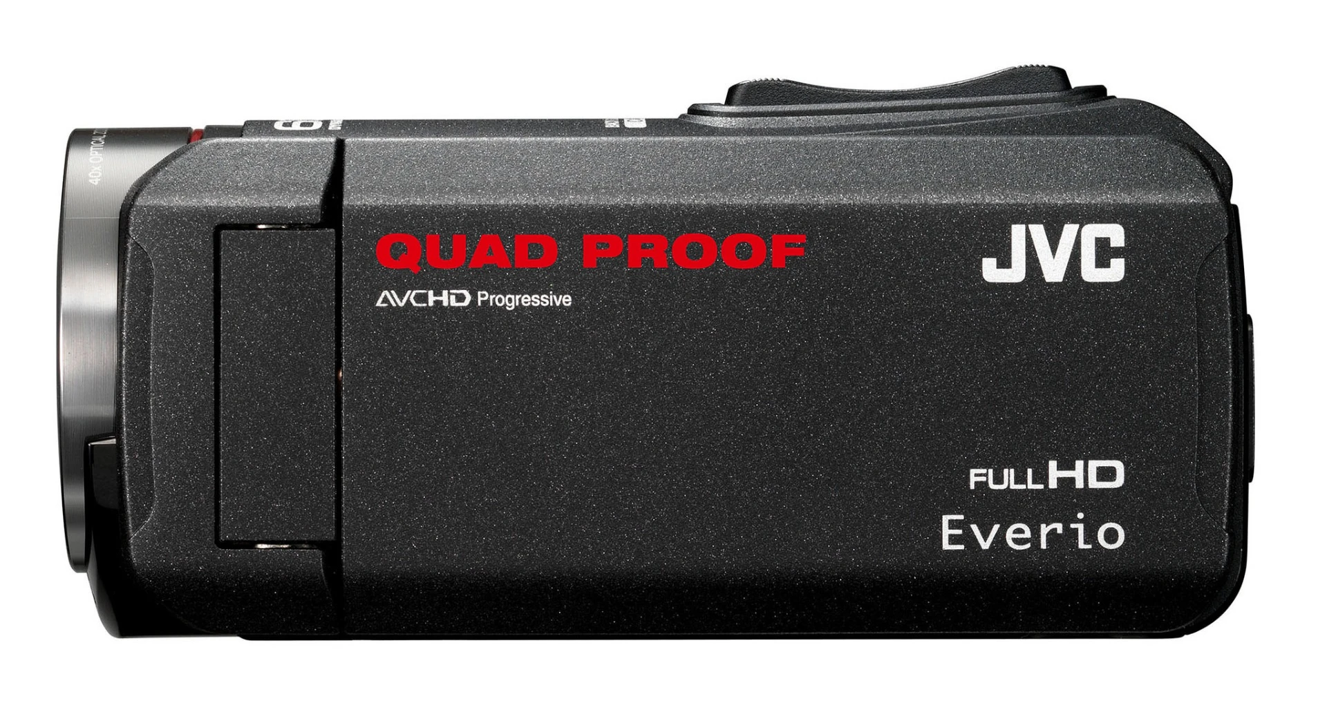 The JVC Everio GZ-R450 boasts 1920 x 1080/60p AVCHD progressive recording