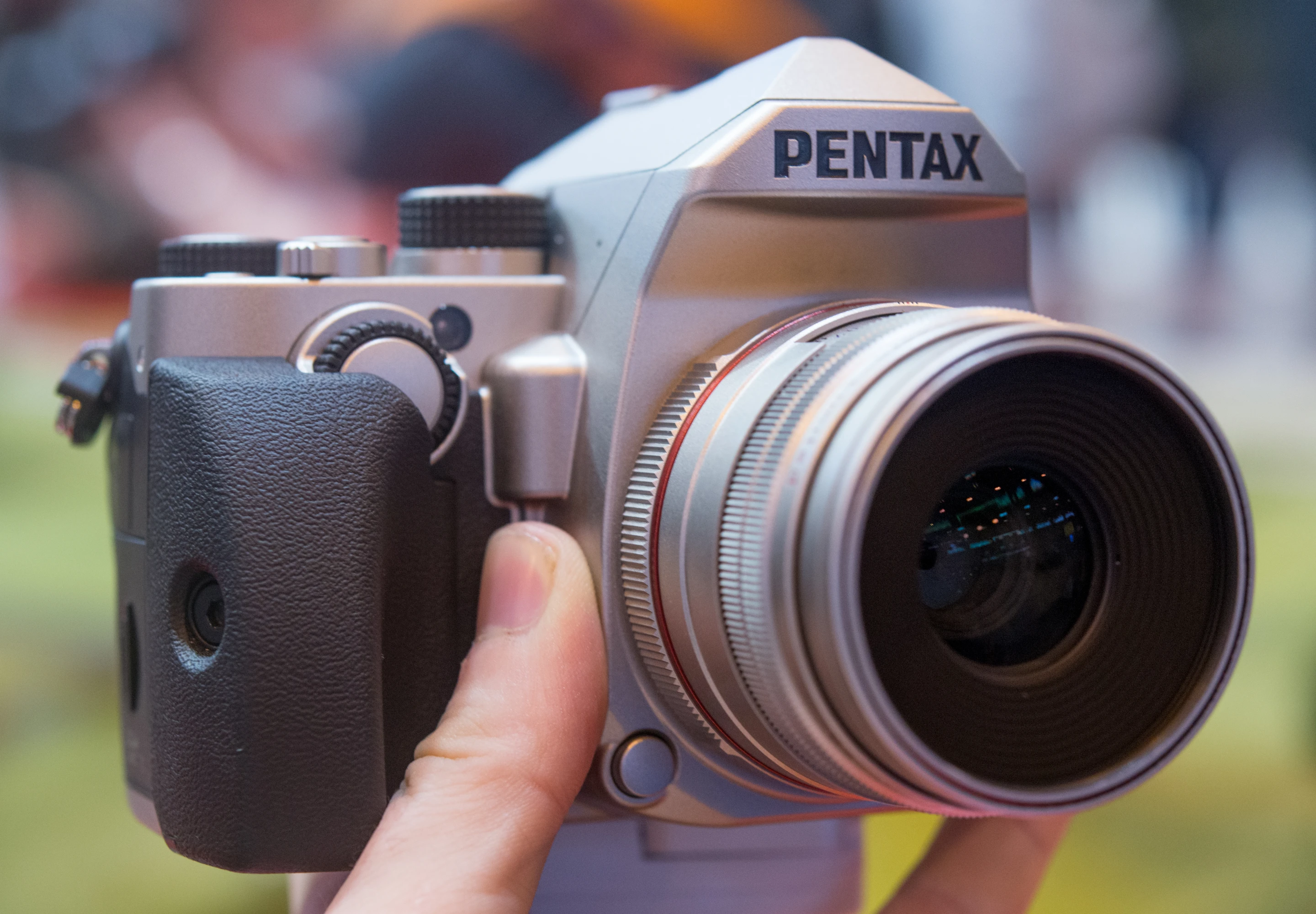 The Pentax KP is a compact DSLR which boasts sky-high ISO settings and built-in 5-axis image stabilization